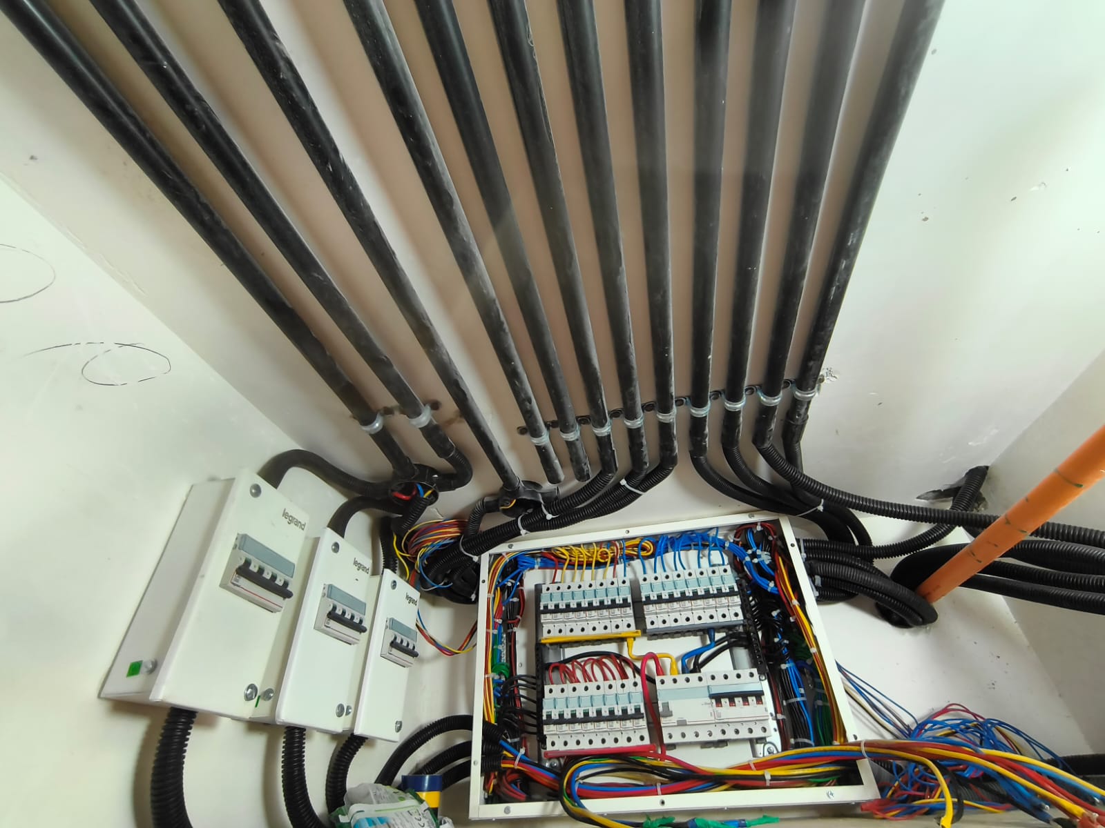 Electrical conduits and wiring