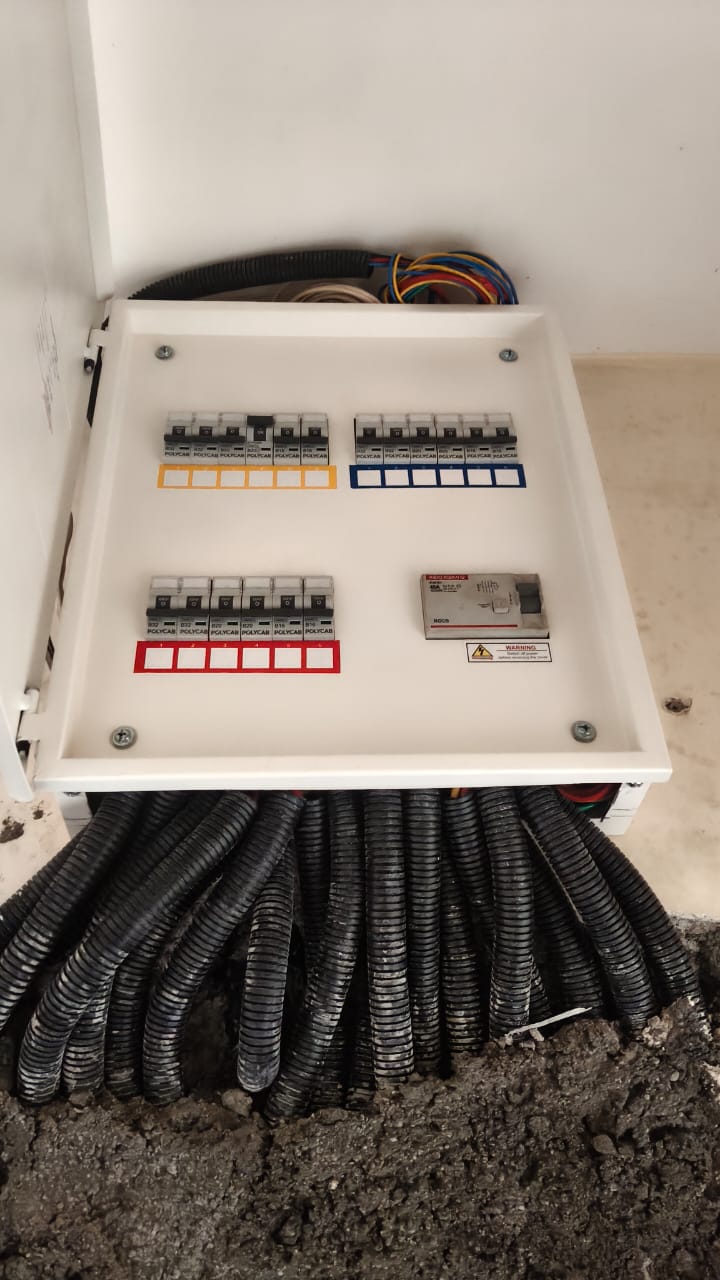 Electrical meter board